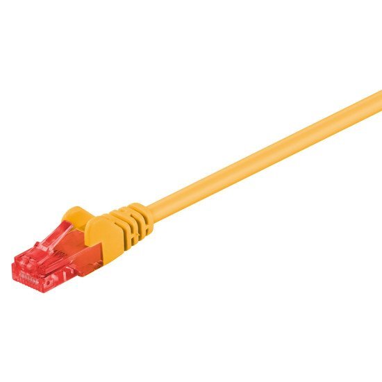 Gοobay Καλώδιο Utp Cat 6 68433, Cca, 24Awg, Pvc, 0,5M, Κίτρινο Gοobay Καλώδιο Utp Cat 6 68433, Cca, 24Awg, Pvc, 0,5M, Κίτρινο