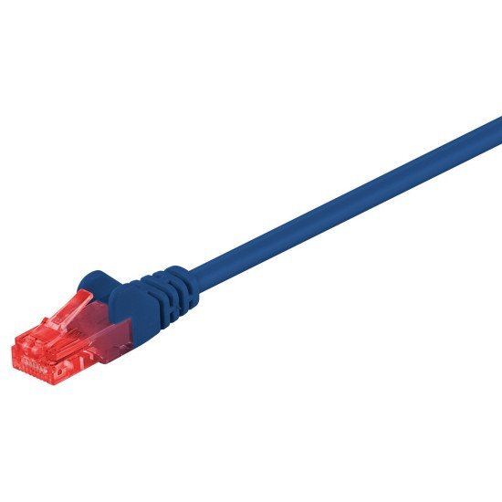 Gοobay Καλώδιο Utp Cat 6 68437, Cca, 24Awg, Pvc, 1M, Μπλε Gοobay Καλώδιο Utp Cat 6 68437, Cca, 24Awg, Pvc, 1M, Μπλε