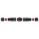 Goobay Αδιάβροχος Σύνδεσμος Rj45 Cat.6 79566, Ip68, Μαύρο Goobay Αδιάβροχος Σύνδεσμος Rj45 Cat.6 79566, Ip68, Μαύρο
