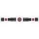 Goobay Αδιάβροχος Σύνδεσμος Rj45 Cat.6 79566, Ip68, Μαύρο Goobay Αδιάβροχος Σύνδεσμος Rj45 Cat.6 79566, Ip68, Μαύρο