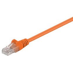 Goobay Καλώδιο U/Utp Cat5E 95215, Cca Awg 28/7, 0.5M, Πορτοκαλί Goobay Καλώδιο U/Utp Cat5E 95215, Cca Awg 28/7, 0.5M, Πορτοκαλί