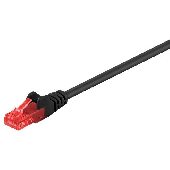 Goobay Καλώδιο U/Utp Cat6 95255, Cca Awg 24/7, 0.25M, Μαύρο Goobay Καλώδιο U/Utp Cat6 95255, Cca Awg 24/7, 0.25M, Μαύρο
