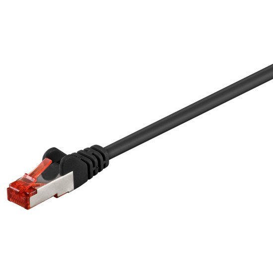 Goobay Καλώδιο S/Ftp (Pimf) Cat6 95528, Cca, Awg 27/7, 7.5M, Μαύρο Goobay Καλώδιο S/Ftp (Pimf) Cat6 95528, Cca, Awg 27/7, 7.5M, Μαύρο