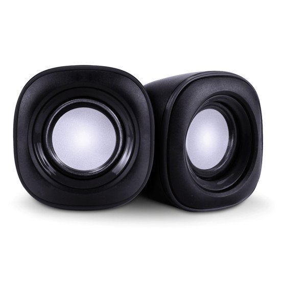 Powertech Ηχεία Essential Sound Pt-844, 2X 3W, 3.5Mm, Μαύρα