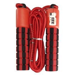 Σχοινάκι γυμναστικής με μετρητή 60296, κόκκινο