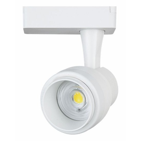 Liper Led Track Light Lptrl-15E02, Ip20, 15W 4000K, Μεταλλικό, Λευκό