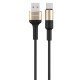 ROCKROSE καλώδιο USB σε USB Type-C Acacia AC, 2.4A 12W, 1m, χρυσό-μαύρο