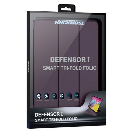 Rockrose Θήκη Προστασίας Defensor I Για Ipad Air 3 10.5" 2019, Μαύρη Rockrose Θήκη Προστασίας Defensor I Για Ipad Air 3 10.5" 2019, Μαύρη