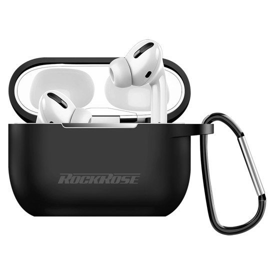 Rockrose Θήκη Προστασίας Veil Iiι Για Airpods Pro, Μαύρη Rockrose Θήκη Προστασίας Veil Iiι Για Airpods Pro, Μαύρη