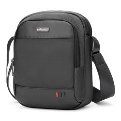 Arctic Hunter Τσάντα Ώμου K00063 Με Θήκη Tablet, Αδιάβροχη, 2.9L, Μαύρη