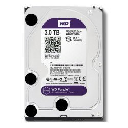WD σκληρός δίσκος 3.5" Purple Surveillance 3TB, 64MB, 5400RPM, SATA III