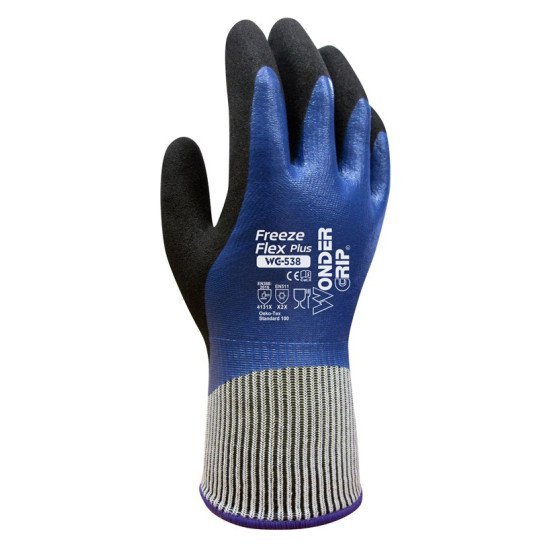 WONDER GRIP γάντια εργασίας Freeze Flex Plus, έως -20°C, 8/M, μπλε WONDER GRIP γάντια εργασίας Freeze Flex Plus, έως -20°C, 8/M, μπλε