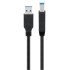 Goobay Καλώδιο Usb 3.0 Superspeed Σε Usb Type B 96119, 5M, Μαύρο