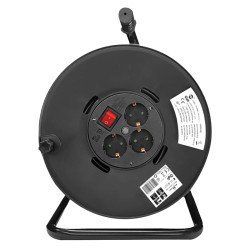 Powertech Μπαλαντέζα Με Βάση Pt-917, 3X Schuko, 16A, 50M, Μαύρη Powertech Μπαλαντέζα Με Βάση Pt-917, 3X Schuko, 16A, 50M, Μαύρη