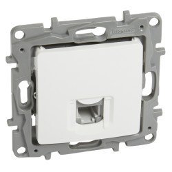 Legrand Πρίζα Rj11 764569, Λευκή