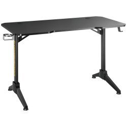 Brateck Gaming Γραφείο Gmd03-2, 1200X600Mm, Μαύρο