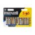 MAXELL Αλκαλικές μπαταρίες AA LR6, 5 + 5 τεμάχια, blister