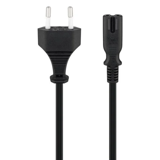 Goobay Καλώδιο Τροφοδοσίας Euro 50084, 2X0.75 Mm², 1.5M, Μαύρο Goobay Καλώδιο Τροφοδοσίας Euro 50084, 2X0.75 Mm², 1.5M, Μαύρο