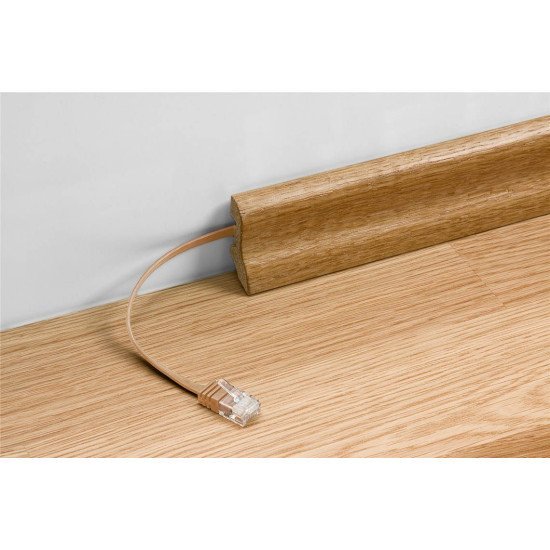 Goobay Καλώδιο U/Utp Cat6, 95381, Flat, Awg 32/7, Copper, 10M, Μαύρο Goobay Καλώδιο U/Utp Cat6, 95381, Flat, Awg 32/7, Copper, 10M, Μαύρο