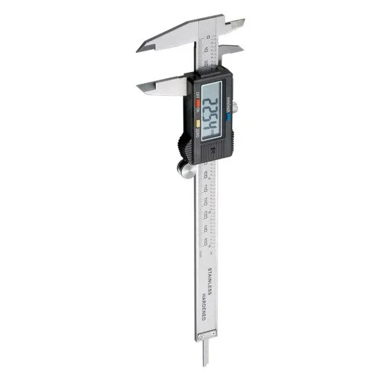 Goobay Ψηφιακό Παχύμετρο 77001, 150Cm/6", Ασημί Goobay Ψηφιακό Παχύμετρο 77001, 150Cm/6", Ασημί