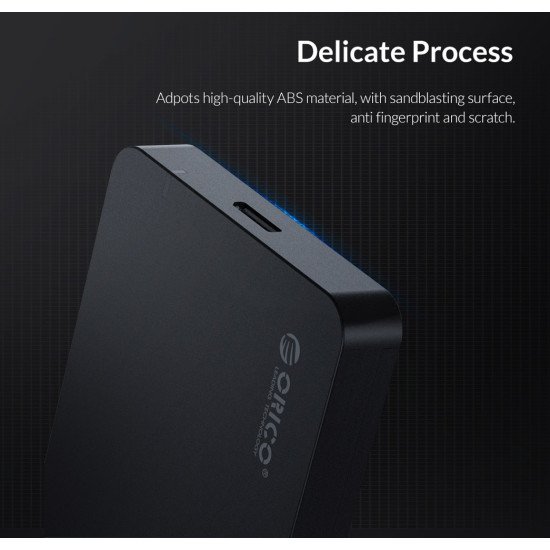 ORICO εξωτερική θήκη για 2.5" HDD 2569S3, USB 3.0, 5Gbps, έως 4TB, ασημί