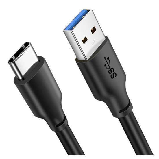 CABLETIME καλώδιο USB 3.0 σε USB Type-C C160, 5V 3A, 1m, μαύρο