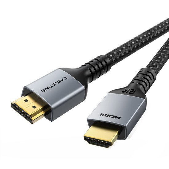 Cabletime Καλώδιο Hdmi 2.1 Hm8K, 28Awg, 8K/60Hz, 1M, Μαύρο Cabletime Καλώδιο Hdmi 2.1 Hm8K, 28Awg, 8K/60Hz, 1M, Μαύρο