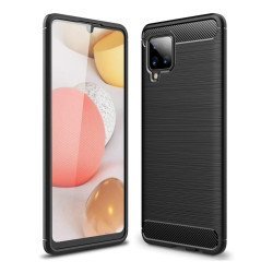 Powertech Θήκη Carbon Flex Mob-1591 Για Samsung Galaxy  A42 5G, Μαύρη