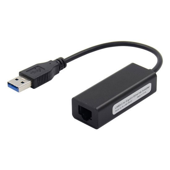 Αντάπτορας Usb 3.0 Σε Rj45 St735, 1000Mbps, Rtl8153, Μαύρος Αντάπτορας Usb 3.0 Σε Rj45 St735, 1000Mbps, Rtl8153, Μαύρος