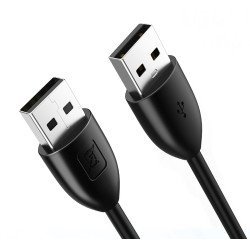 Cabletime Καλώδιο Usb 2.0 C160, 3A, 1.5M, Μαύρο