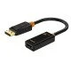 Cabletime Αντάπτορας Displayport Σε Hdmi Av586, 1080P, 0.2M, Μαύρος Cabletime Αντάπτορας Displayport Σε Hdmi Av586, 1080P, 0.2M, Μαύρος