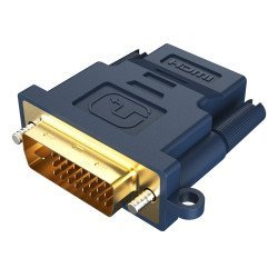 Cabletime Αντάπτορας Hdmi Σε Dvi 24+1 Av599, With Ring, 1080P, Μπλε