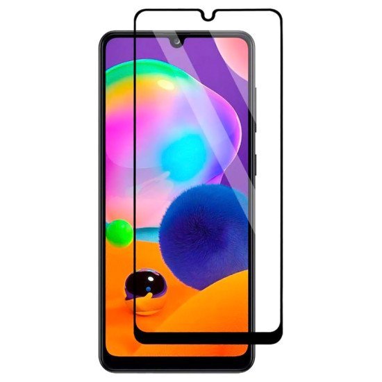 Powertech Tempered Glass 5D Tgc-0473, Samsung A31, Full Glue, Μαύρο Powertech Tempered Glass 5D Tgc-0473, Samsung A31, Full Glue, Μαύρο