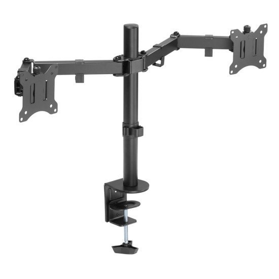 Brateck Βάση Γραφείου Ldt42-C024, Για 2 Οθόνες 17"-32", 8Kg Brateck Βάση Γραφείου Ldt42-C024, Για 2 Οθόνες 17"-32", 8Kg