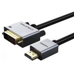 Cabletime Καλώδιο Hdmi Σε Dvi 24+1 Av579, 1080P, 3M, Μαύρο