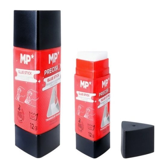 Mp Κόλλα Στικ Pp009, Τρίγωνη, Διάφανη, 12G