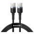 BASEUS καλώδιο USB 3.0 CADKLF-C0G, 5Gbps, 1m, μαύρο