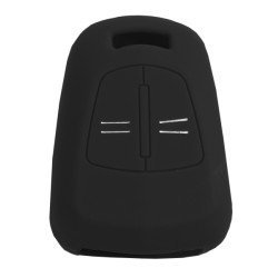 Θήκη Κλειδιού Για Αυτοκίνητα Opel 1005-04, Εύκαμπτη, Μαύρη
