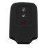 Θήκη Κλειδιού Για Αυτοκίνητα Honda 1014-01, Εύκαμπτη, Μαύρη