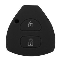 Θήκη Κλειδιού Για Αυτοκίνητα Toyota 3006-02, Εύκαμπτη, Μαύρη
