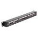 Delock Patch Panel Για Rack 43295, 19", 48X Rj45 Ports, Μαύρο