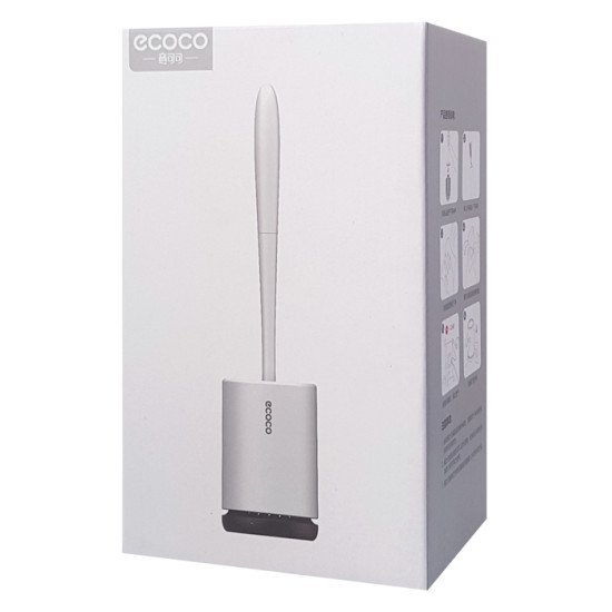 Ecoco Πιγκάλ E1803-Wall, Wall-Mounted, Λευκό-Γκρι Ecoco Πιγκάλ E1803-Wall, Wall-Mounted, Λευκό-Γκρι
