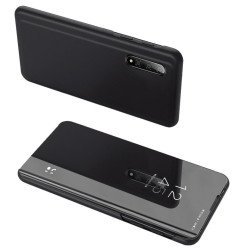 Powertech Θήκη Clear View Mob-1599 Για Xiaomi Mi 9, Μαύρο