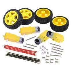 Keyestudio Motor Wheel Kit Για Smart Car Ks0324