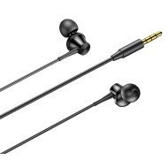 AWEI earphones με μικρόφωνο PC-1, 3.5mm, 1.2m, μαύρα AWEI earphones με μικρόφωνο PC-1, 3.5mm, 1.2m, μαύρα