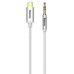 BASEUS καλώδιο USB Type-C σε 3.5mm Yiven CAM01-02, 1.2m, λευκό