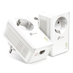 Tp-Link Powerline Kit Tl-Pa7017P, Passthrough, Av1000 Gigabit, Ver. 4.0