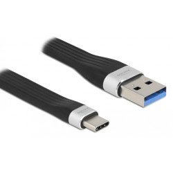 DELOCK καλώδιο USB 3.2 Gen 1 σε USB-C 85771, 5Gbps, 3Α, FPC, 13.5cm DELOCK καλώδιο USB 3.2 Gen 1 σε USB-C 85771, 5Gbps, 3Α, FPC, 13.5cm