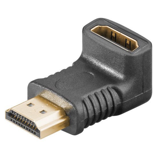 Goobay Αντάπτορας Hdmi Θηλυκό Σε Αρσενικό 51727, 270°, 4K, Μαύρος Goobay Αντάπτορας Hdmi Θηλυκό Σε Αρσενικό 51727, 270°, 4K, Μαύρος