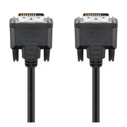 Goobay Καλώδιο Dvi-D 24+1 93573, 30Awg, Full Hd, 1.8M, Μαύρο Goobay Καλώδιο Dvi-D 24+1 93573, 30Awg, Full Hd, 1.8M, Μαύρο
